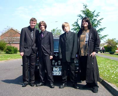 Leavers day in Chard